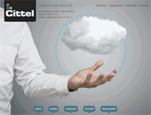Tablet Screenshot of cittel.be